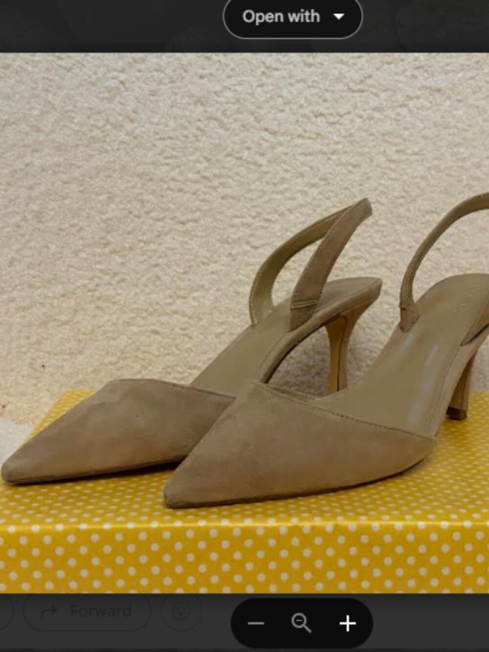 Beige Neutral Kitten Heels -  Ann Taylor 8.5